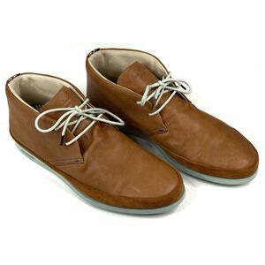 PAUL SMITH JEANS Loomis Men's Chukka Boots Camel Brown Leather Size US7/UK6